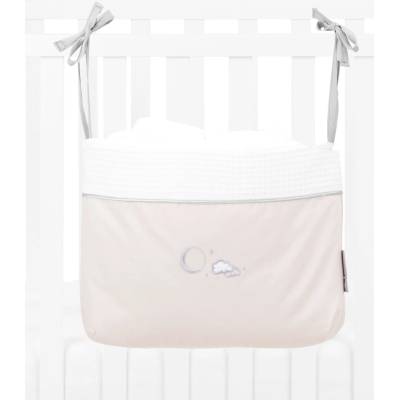 KikkaBoo Кош за памперси с връзки Dream Big Beige (31108060057)