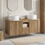 vidaXL Комплект шкафове за баня 3 бр. Дъб артизан 49, 5 x 44, 5 x 66 см (3405726)
