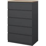 Tvilum Тъмносив скрин 77x121x50 cm Naia - Tvilum (75227ighl)