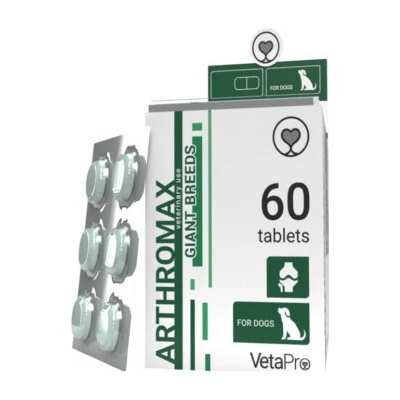 Vetapro Arthromax Dog Giant Breeds 60 tbl