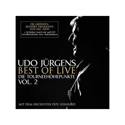 Best of Live: Die Tourneehohepunkte Vol. 2 - Udo Jurgens CD