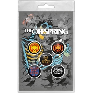 RAZAMATAZ Значки the offspring - skeleton molotov - razamataz - bb128