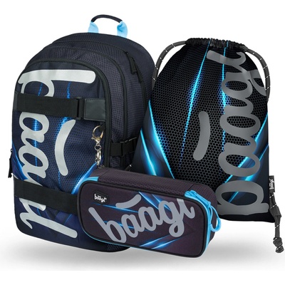 BAAGL SET 3 Skate Bluelight 25 L