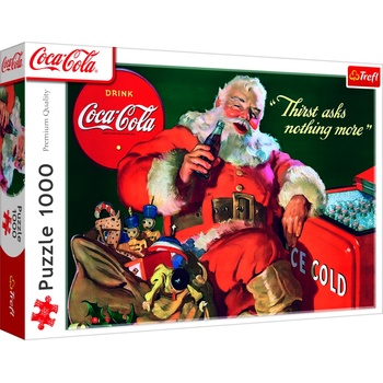 Trefl - Puzzle Coca-Cola: Gifts from Santa - 1 000 piese