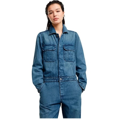 G-STAR Гащеризон G-Star Painter short sleeve jumpsuit - Blue (Faded Coastal Waters)