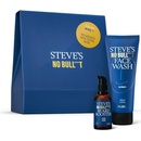 Steve's No Bull***t péče pro podporu růstu vousů 30 ml + čisticí gel na obličej 100 ml