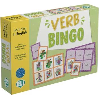 ELi Publishing Образователна игра Eli Verb Bingo (Английски език) (KLAB9420)