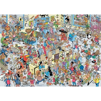 Jumbo - Puzzle Jan Van Haasteren: At the Haidresser - 1 000 piese