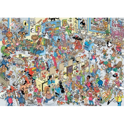 Jumbo - Puzzle Jan Van Haasteren: At the Haidresser - 1 000 piese