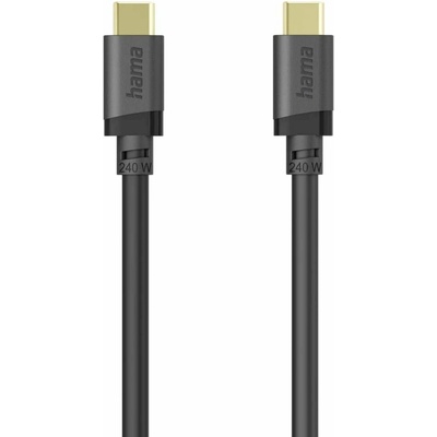 Hama 00202009 USB-C USB 3.2 Gen1 USB-C ® zástrčka 1,5m černý