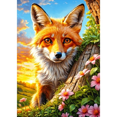 ENJOY Zvědavá liška 1000 dílků