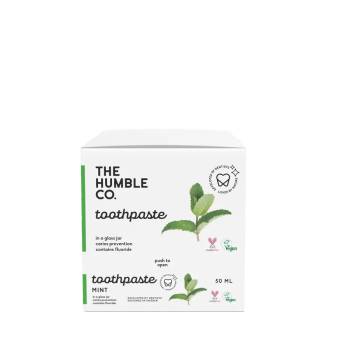 Image 1 of The Humble Co. The Humble Co. Натурална паста за зъби в бурканче - мента или активен въглен