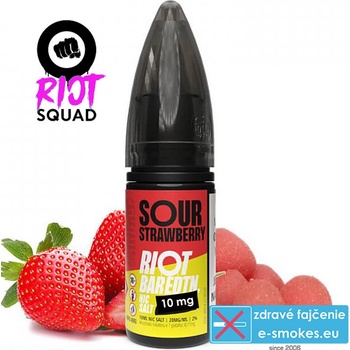 Riot Labs BAR EDTN Salt Sour Strawberry 10 mg 10 ml