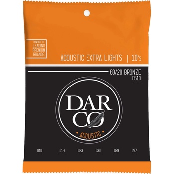 Darco 80/20 Bronze Extra Струни за акустична китара (80-20-BRONZE-EXTRA-LIGHT)