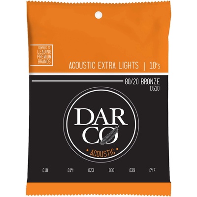 Darco 80/20 Bronze Extra Струни за акустична китара (80-20-BRONZE-EXTRA-LIGHT)