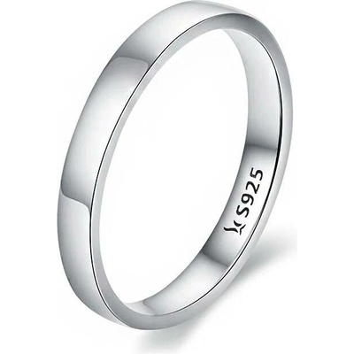 P&J Jewellery Stříbrný hladký prsten SRP33