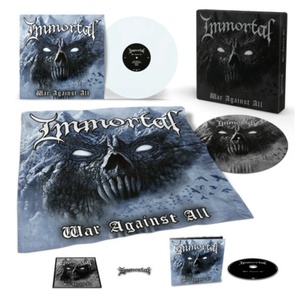 Nuclear Blast Immortal: War Against All Box (Coloured Polar White Vinyl) - Vinyl (LP)+CD (058677)