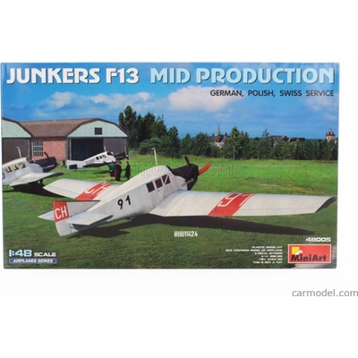 Miniart Junkers F13 Airplane Mid Production 1:48