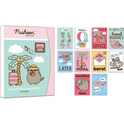 Pusheen set pohlednic