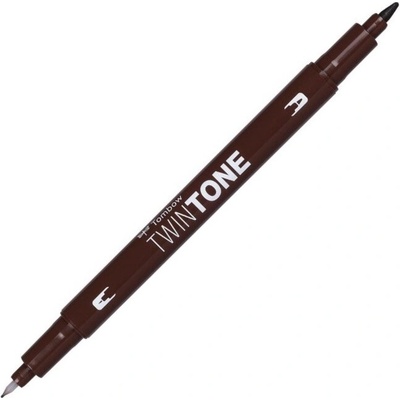 Oboustranná fixa TOMBOW TwinTone, Chocolate