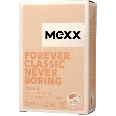 Mexx Forever Classic Never Boring toaletní voda dámská 15 ml