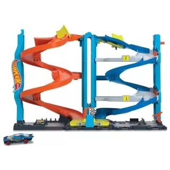 Mattel Hot Wheels City: 2 в 1 комплект за състезателна кула