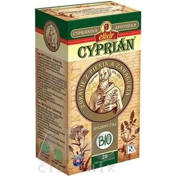 Agrokarpaty Cypriána Cyprián BIO bylinný čaj čistý přírodní produkt 20 x 2 g