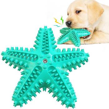 Pet Interest Дентална играчка за куче PET INTEREST Squeaker Starfish Dog Toothbrush (41291)