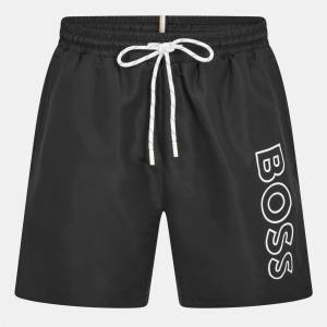 HUGO BOSS Бански гащета Boss Mens BOSS Swim Shorts with Logo Detail (Stormfish) - Black 002