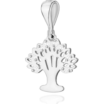 Blink Blink Zlatý prívesok STROM ŽIVOTA s diamantami 4630BDB