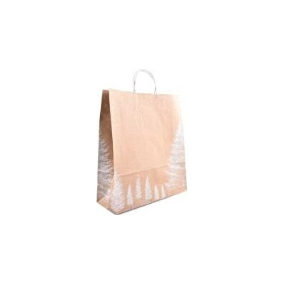 Taška papierová darčeková BIANCO NATALE, 45 x 15 x 49, 100 gr., vianočný vzor