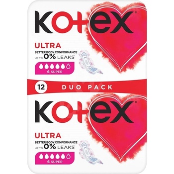 Kotex Ultra Super double 12 ks