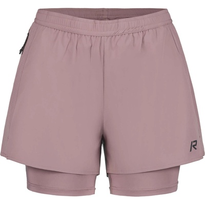 dámske šortky Rukka MAKELA 2IN1 ružová