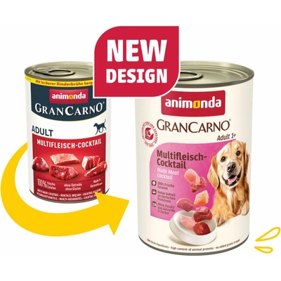Animonda Gran Carno Original Adult multi mäsový koktejl 400 g
