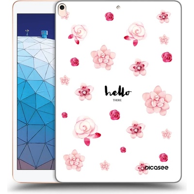 Picasee silikónový prehľadný obal Apple iPad Air 10.5 2019 3.generace Hello there