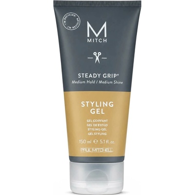 Paul Mitchell Mitch gel na vlasy extra silné zpevnění (Steady Grip Firm Hold/Natural Shine) 150 ml