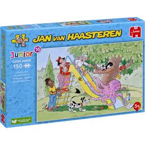 Jumbo Пъзел Jumbo от 150 части - Хлъзгава пързалка (1110100319) - baby
