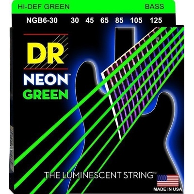 DR Strings Neon Hi-Def NGB6-30 Струни за 6-струнна бас китара
