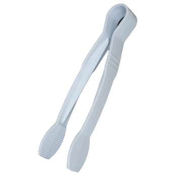 Image 1 of Horecano Щипка за сервиране 23см. БЯЛА (jw-p-007) (0194199)