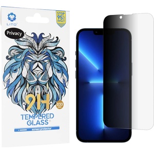 LITO Протектор за iPhone 13 Pro Max / iPhone 14 Plus - Lito 2.5D Classic Glass - Privacy