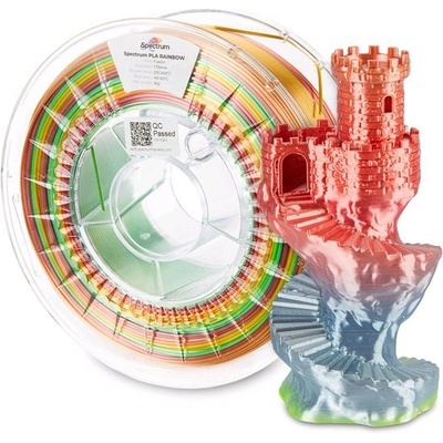 Spectrum 81016 3D филамент, PLA копринена дъга, 1, 75 мм, 1000g, синтез (81016)