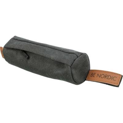 BE NORDIC Dummy pouzdro na pamlsky ø 6 × 20 cm kanvas černá 1 ks