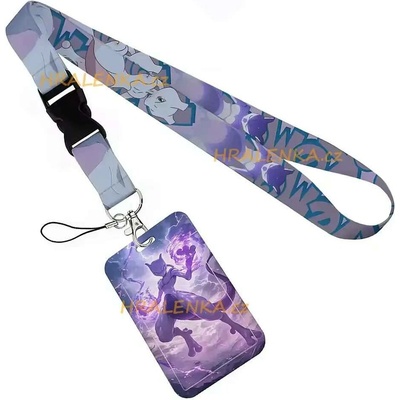 Šňůrka na krk 25483 s cedulkou na ID karty Pokémon MEWTWO