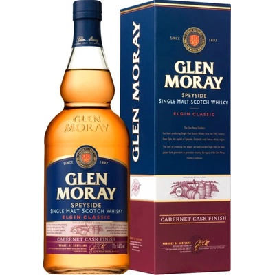 Glen Moray Cabernet Cask 40% 0,7 l (karton)
