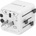 Gembird Universal travel adapter white