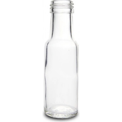 Skleněná lahev Dorica 100 ml čirá - PP 31,5