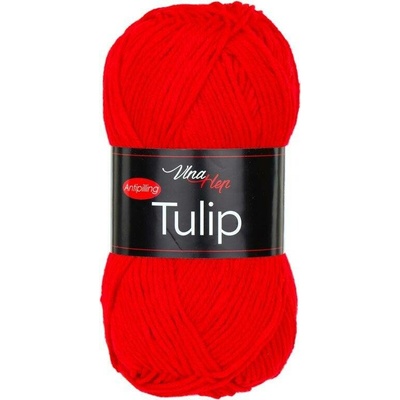 Vlna - Hep příze Tulip 41147 sytá červená