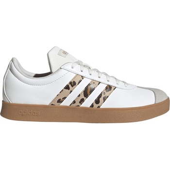 adidas Дамски обувки Adidas VL Court Base Womens Shoes - White/Leopard
