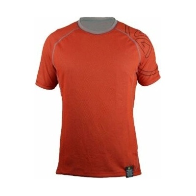 Polaris Switch Base layer SS tričko šedé/oranžové