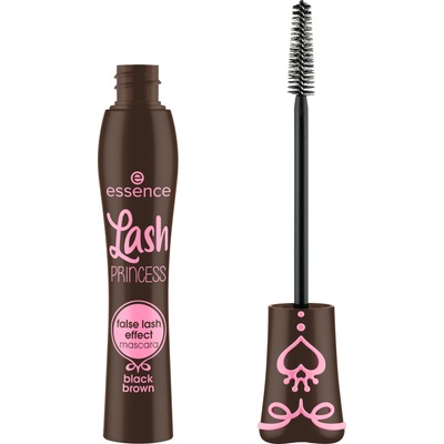 Essence Lash Princess False Lash Effect zahusťujúca riasenka Black Brown 12 ml